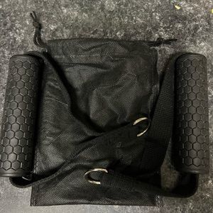 Exercise resistance fitness band handles in case. Never used. $8